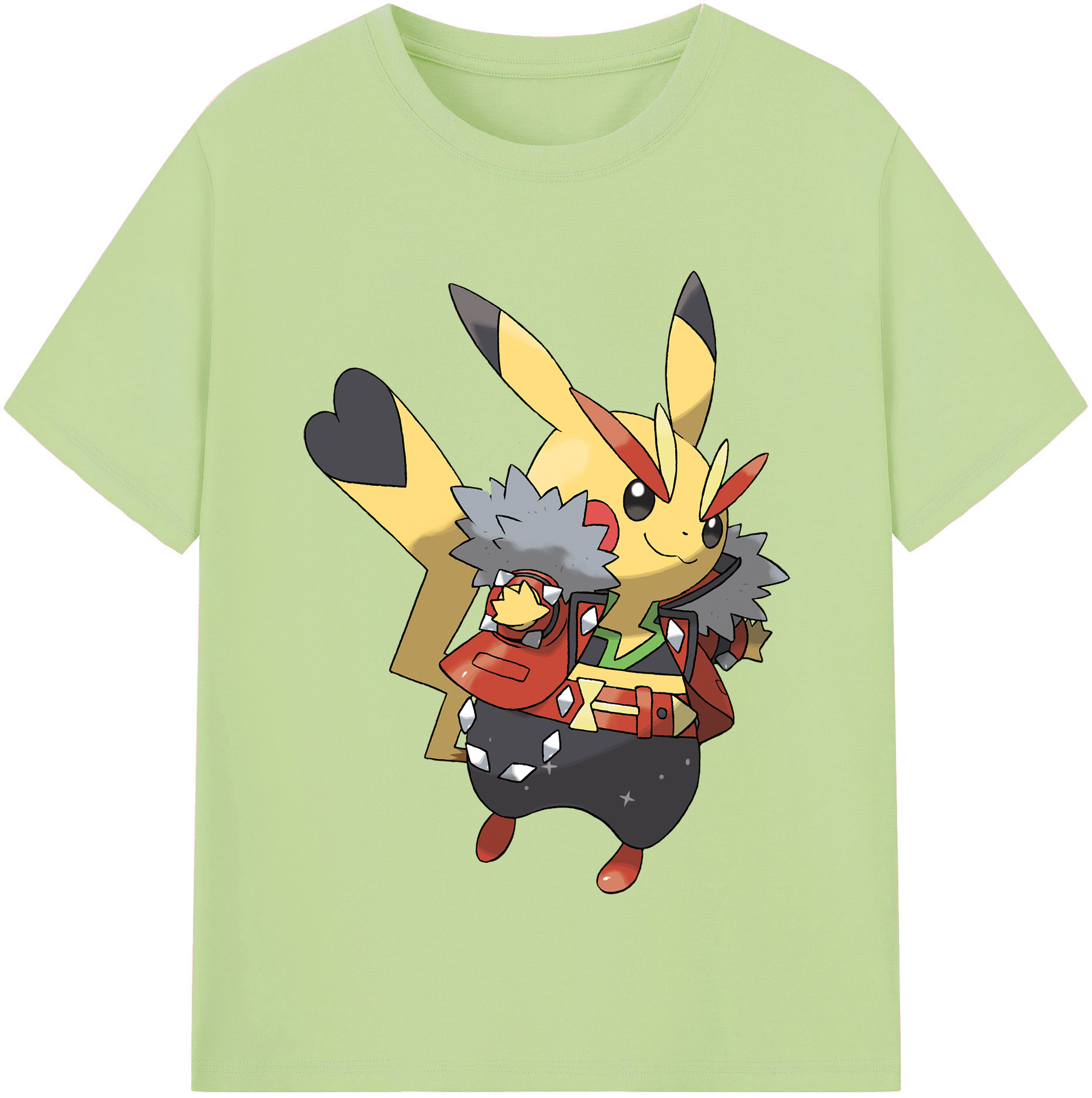 （画像用） ポケットモンスター Pokémon 綿100％半袖Tシャツ（フロントプリント）